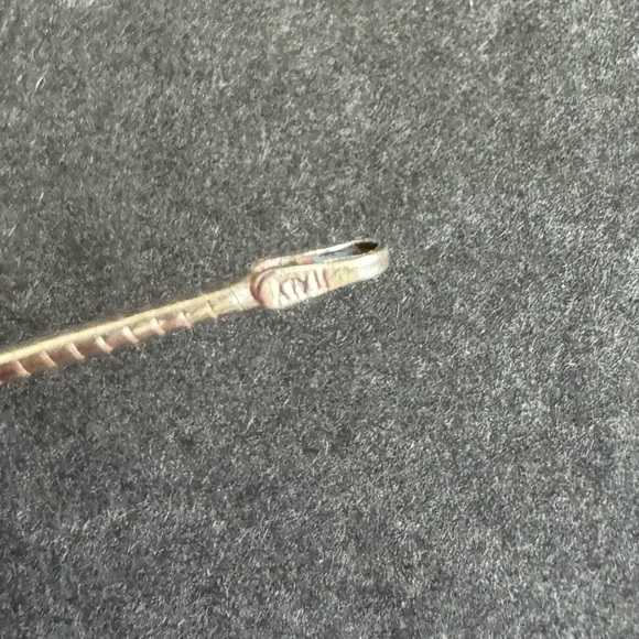 Samuel Benham 14K Gold Sterling Silver Amethyst Necklace BJC Blue Topaz Enhancer - Picture 7 of 13